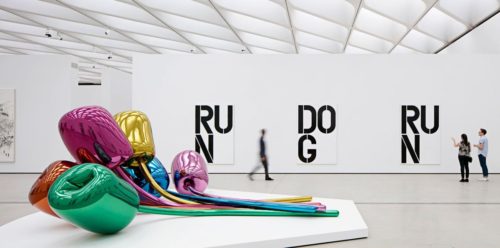 Broad Museum Art Walls